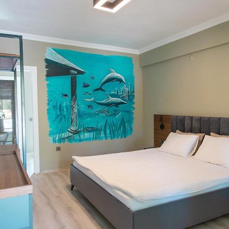 Kayalar Blue Beach Hotel Sazlı エクステリア 写真