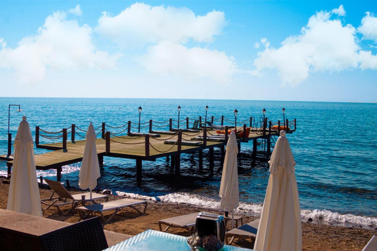 Kayalar Blue Beach Hotel Sazlı エクステリア 写真