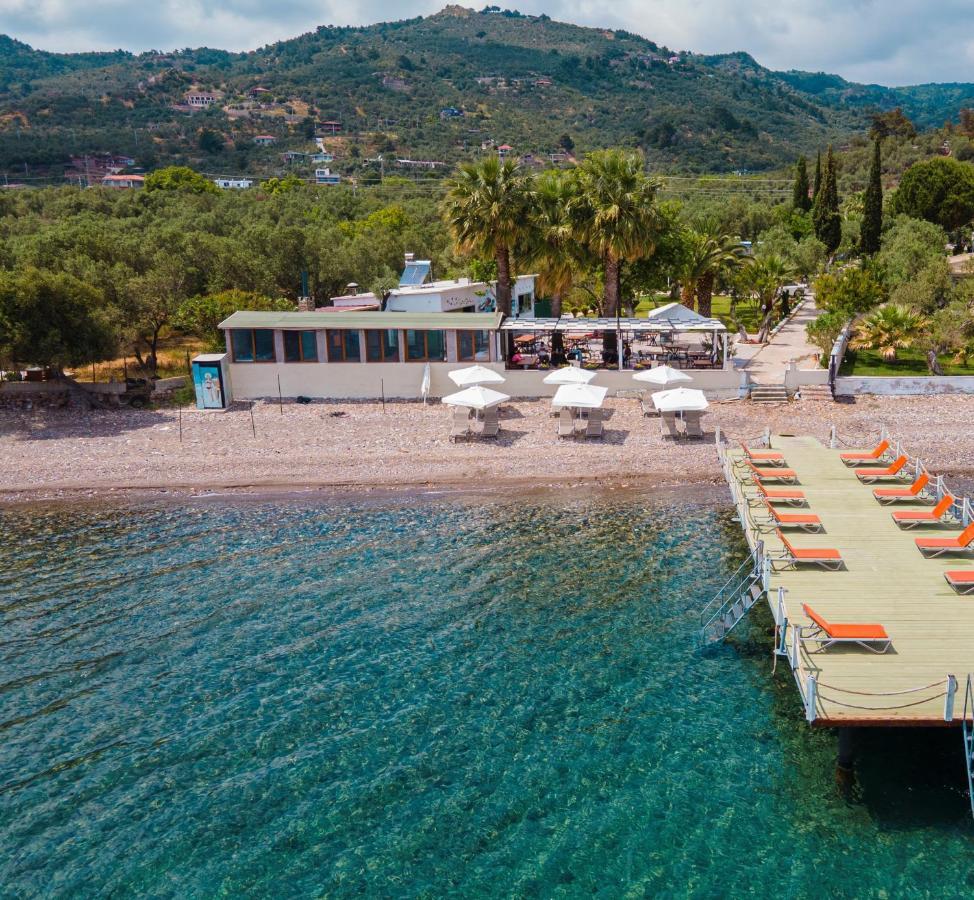 Kayalar Blue Beach Hotel Sazlı エクステリア 写真