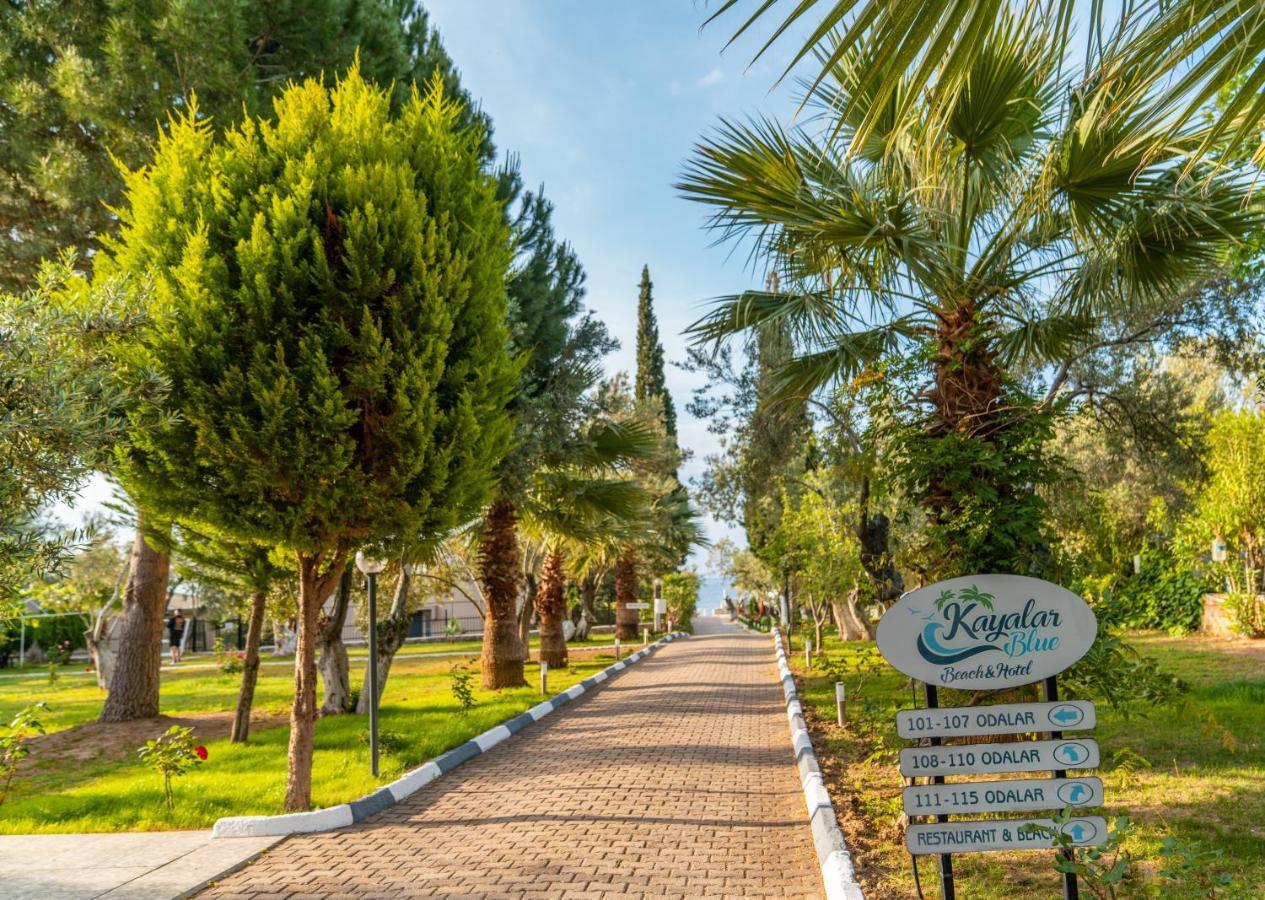 Kayalar Blue Beach Hotel Sazlı エクステリア 写真