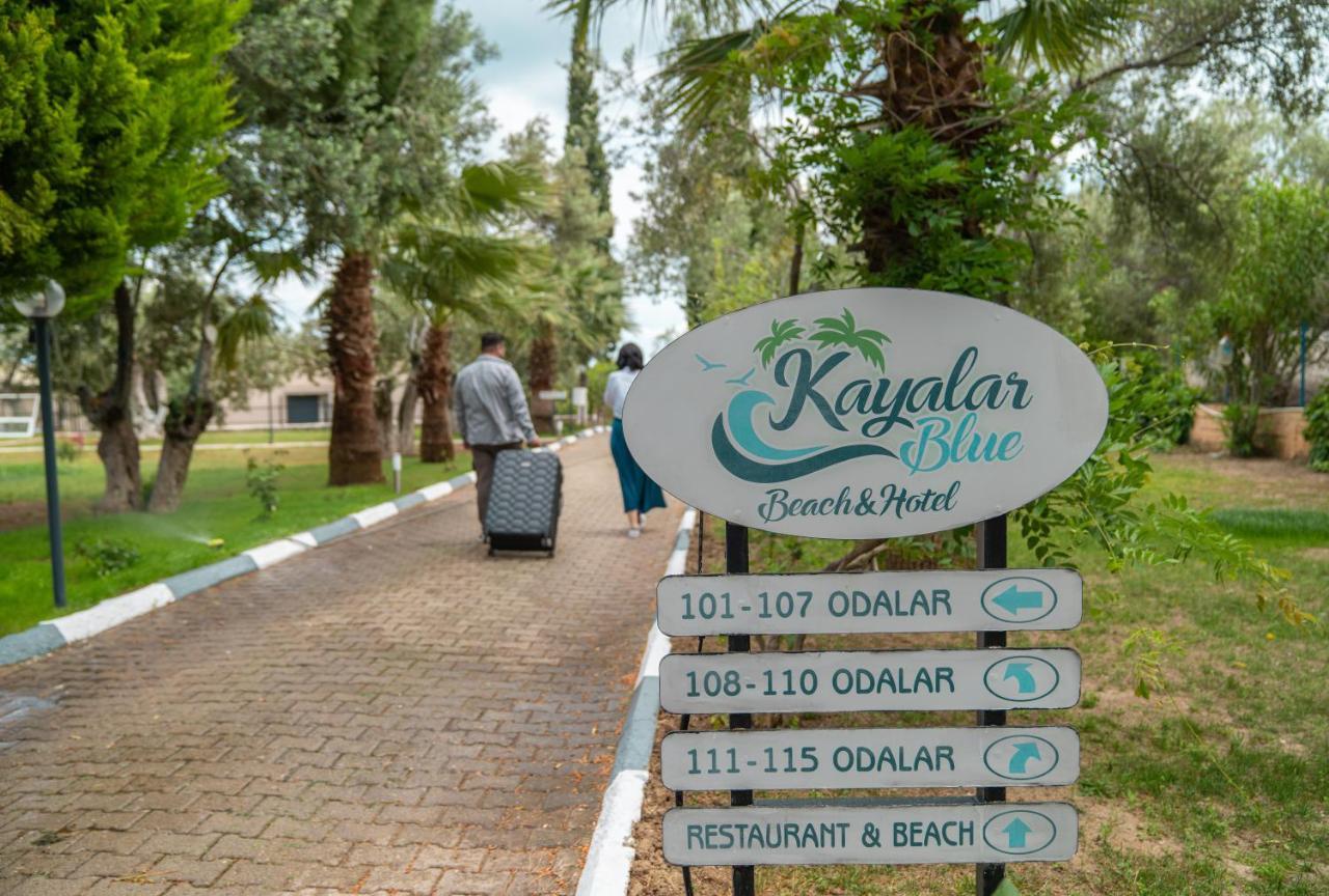 Kayalar Blue Beach Hotel Sazlı エクステリア 写真