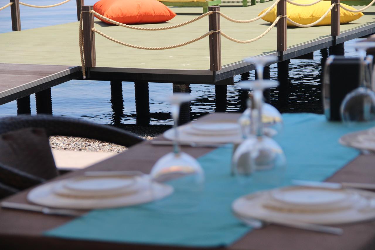 Kayalar Blue Beach Hotel Sazlı エクステリア 写真