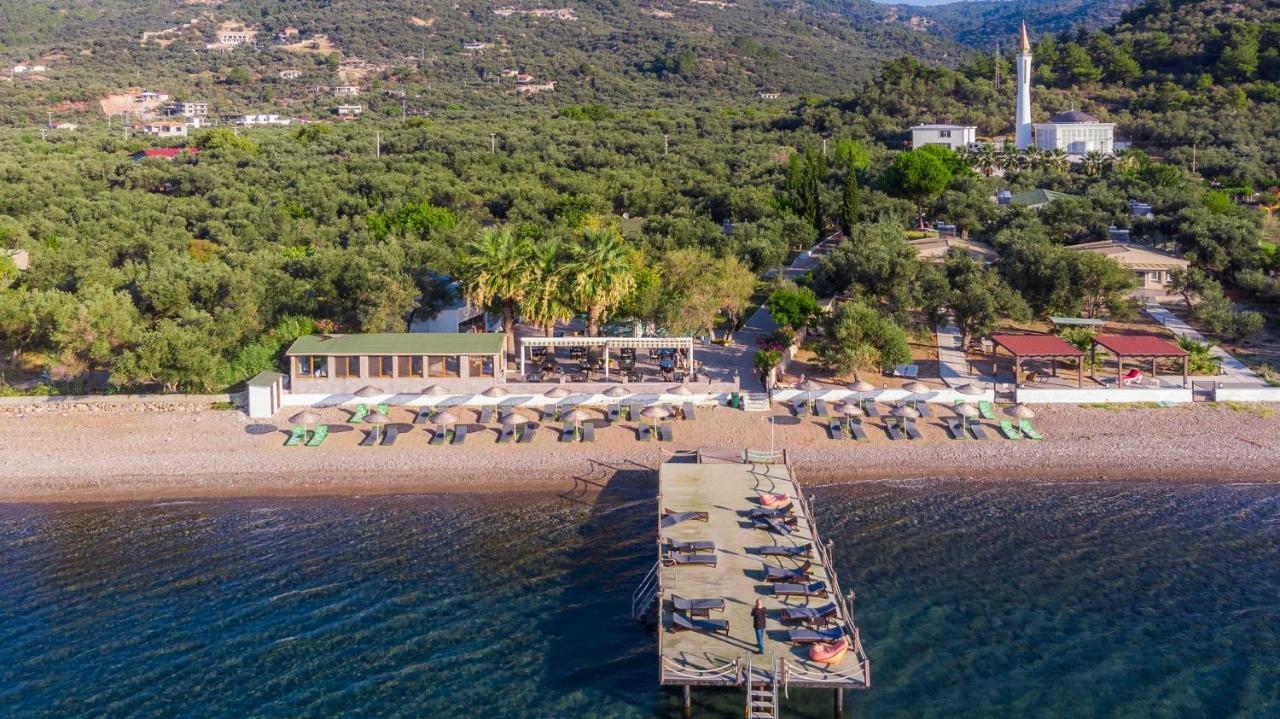 Kayalar Blue Beach Hotel Sazlı エクステリア 写真