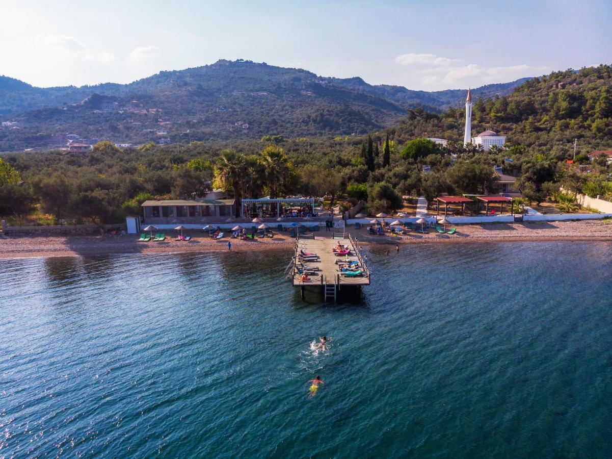 Kayalar Blue Beach Hotel Sazlı エクステリア 写真